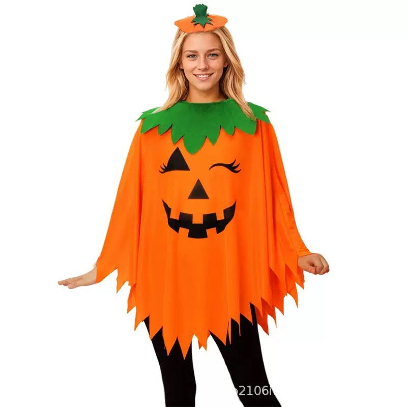 Pumpkin Cape & Hat Set