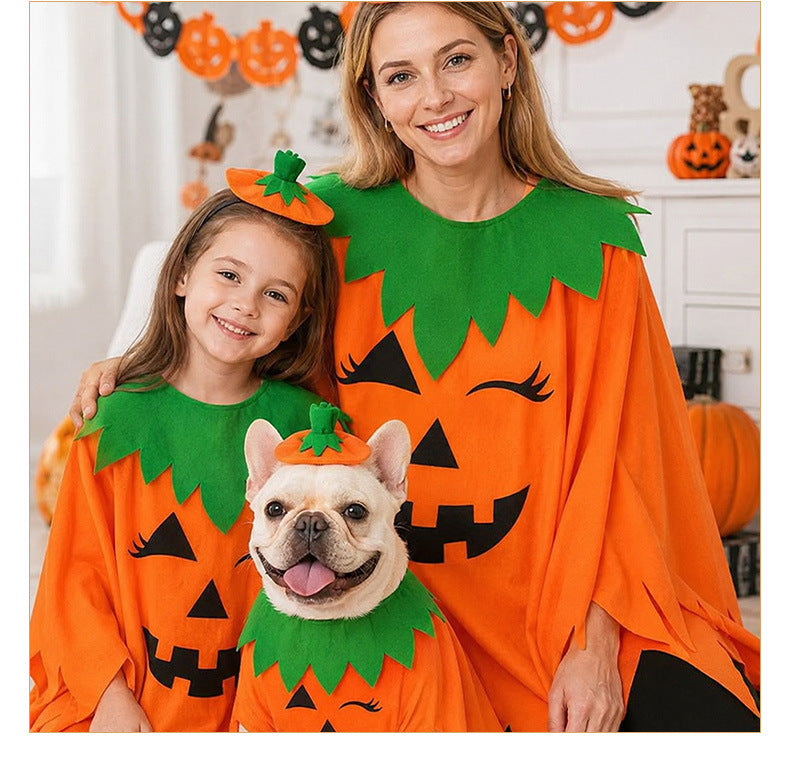 Pumpkin Cape & Hat Set